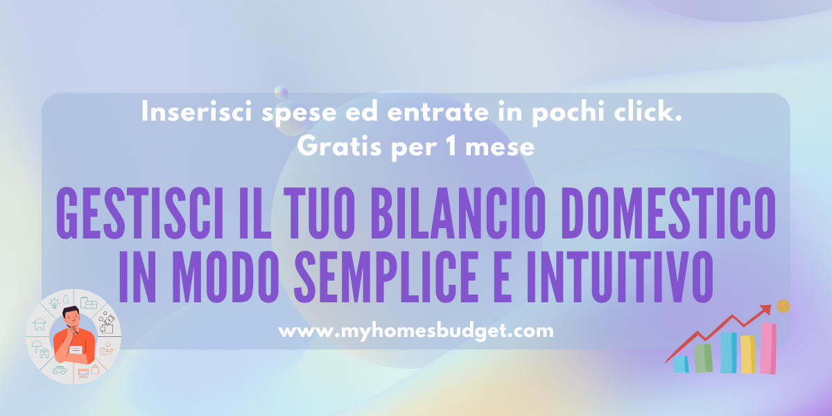 Anteprima dashboard MyHomesBudget